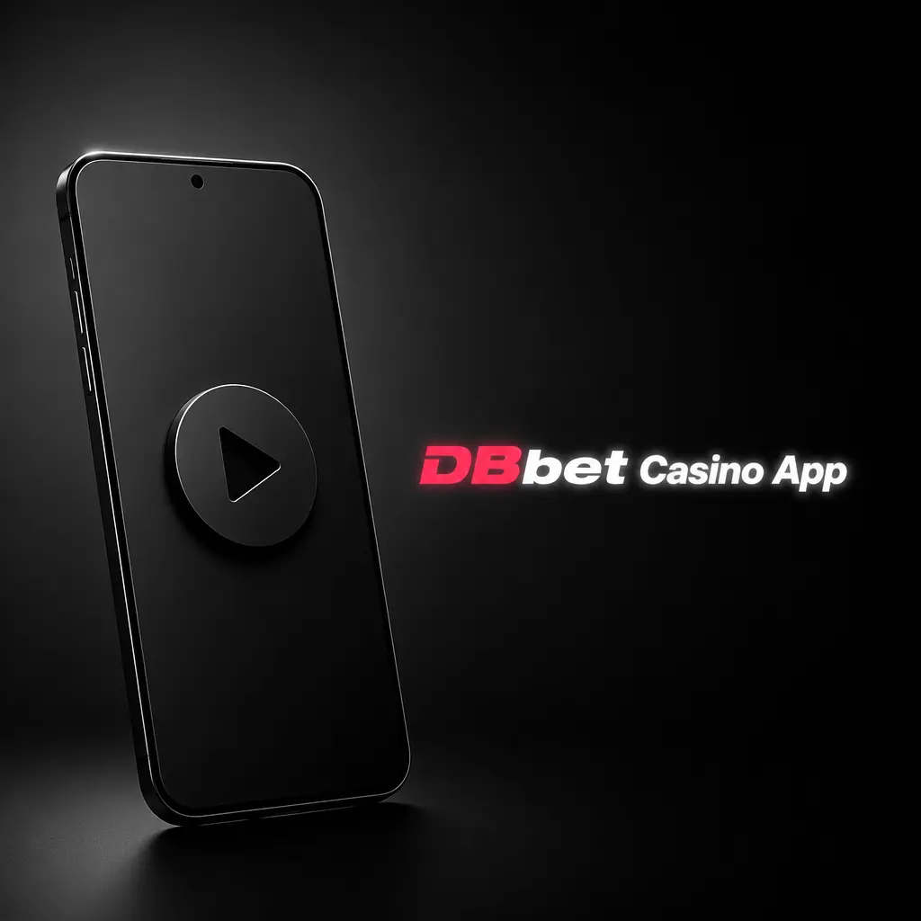 DBBet Casino App interface showing slot categories, live dealer tables, and provider filters for Pragmatic Play, PG Soft, and Habanero games.