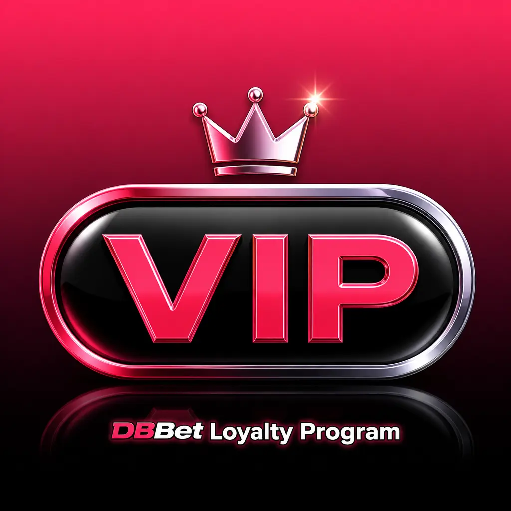 DBBet loyalty program tiers from Bronze to Diamond showing VIP rewards, cashback, and point system for casino and sports betting