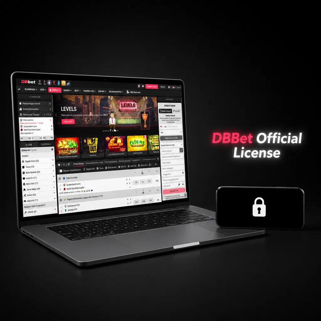 DBBet Official Curaçao Gaming License No. 365/JAZ issued by Curaçao eGaming in 2021