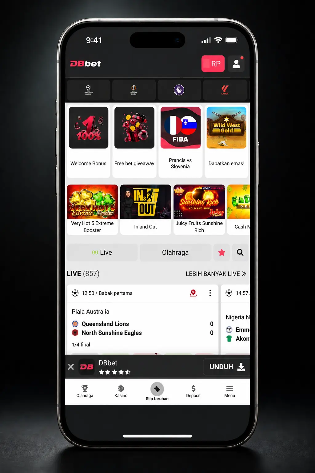 Step-by-step guide showing how to download and install DBBet APK on Android in 4 simple steps