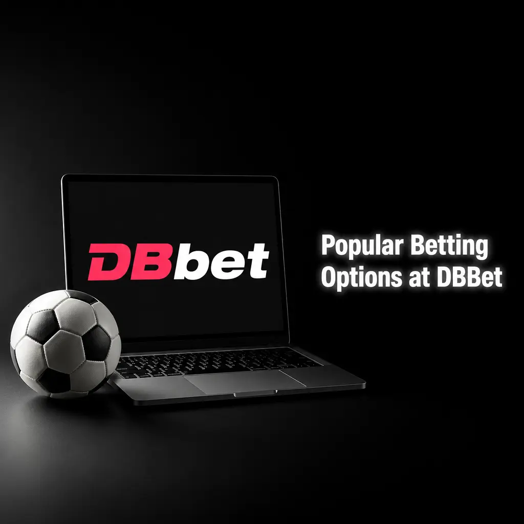 Popular betting markets at DBBet including Asian handicap, over/under, correct score, and both teams to score odds