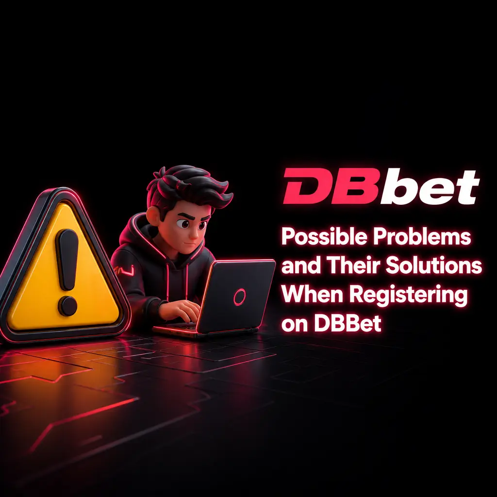 Table of common DBBet registration problems and solutions, including OTP issues, form rejection, upload errors, and password reset.